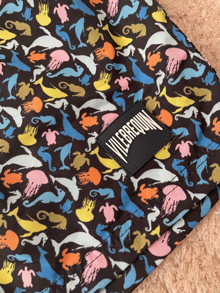 Çok Renkli Desenli Mini Erkek Mayo - Görsel 3