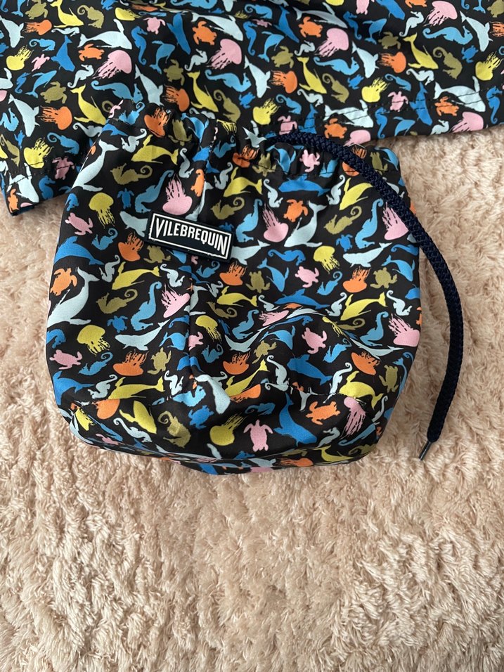 Çok Renkli Desenli Mini Erkek Mayo - Görsel 5