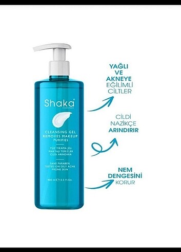 Shaka Yüz Temizleme Jeli 
