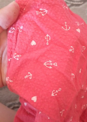 Kız Çocuk Pembe Fırfırlı Bohem Elbise - Görsel 9