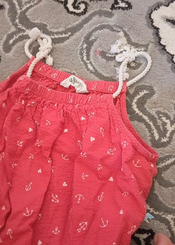 Kız Çocuk Pembe Fırfırlı Bohem Elbise - Görsel 7