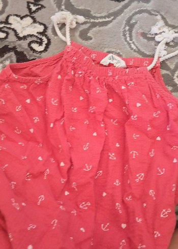 Kız Çocuk Pembe Fırfırlı Bohem Elbise - Görsel 8