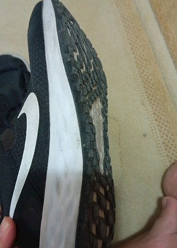 Siyah Nike Erkek Spor Ayakkabı Bağcığı - Görsel 4