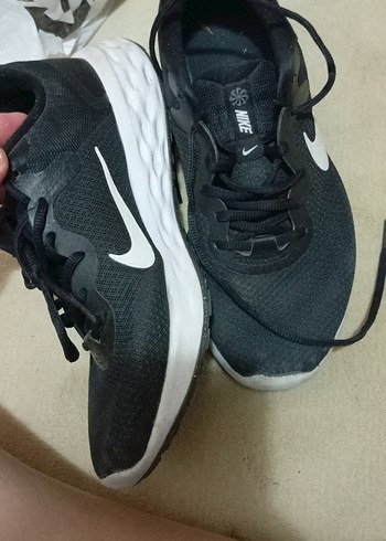 Siyah Nike Erkek Spor Ayakkabı Bağcığı - Görsel 7