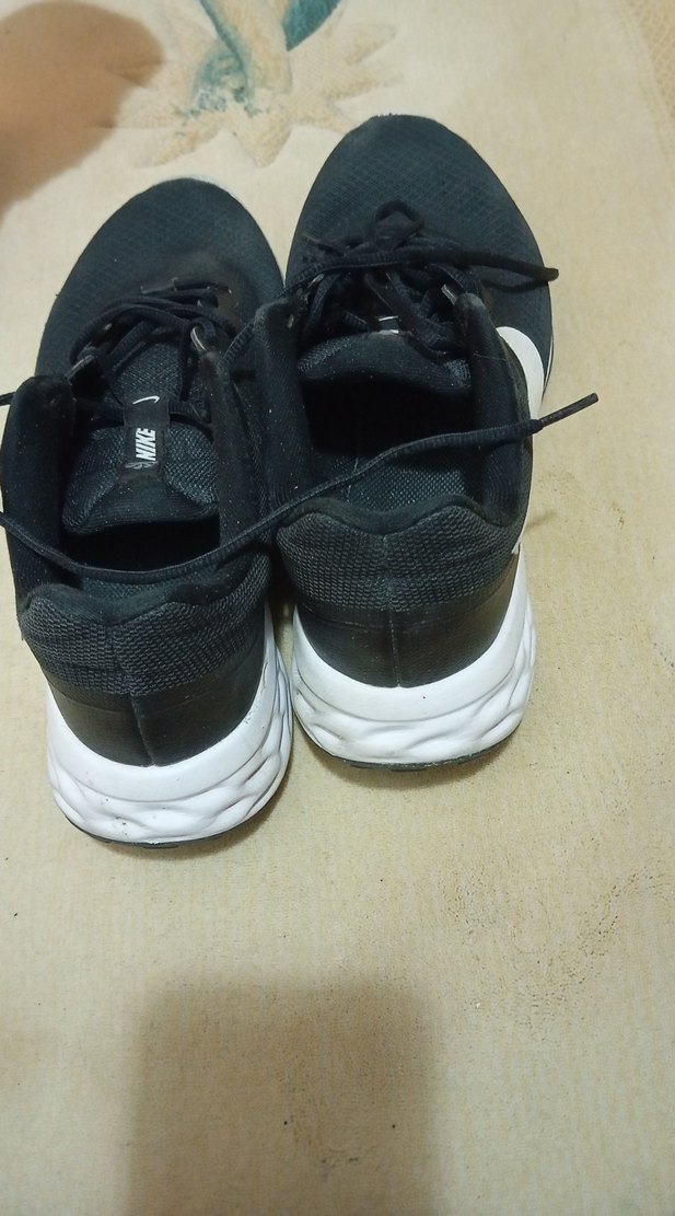 Siyah Nike Erkek Spor Ayakkabı Bağcığı - Görsel 2