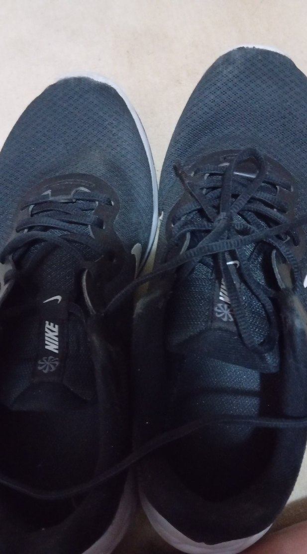 Siyah Nike Erkek Spor Ayakkabı Bağcığı - Görsel 3