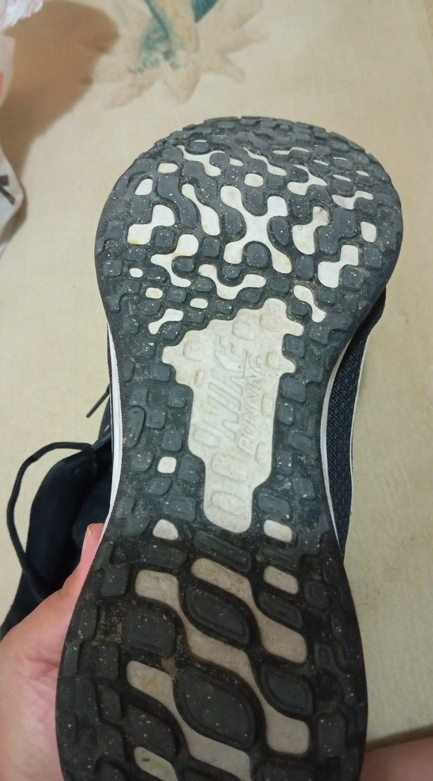 Siyah Nike Erkek Spor Ayakkabı Bağcığı - Görsel 5