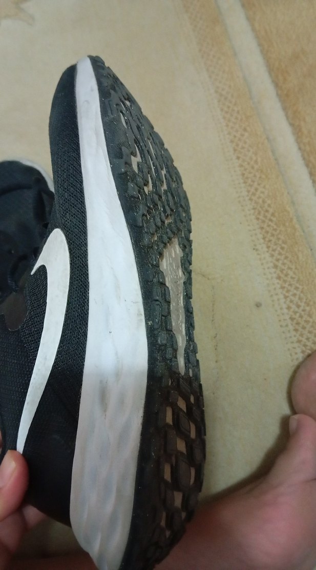 Siyah Nike Erkek Spor Ayakkabı Bağcığı - Görsel 4