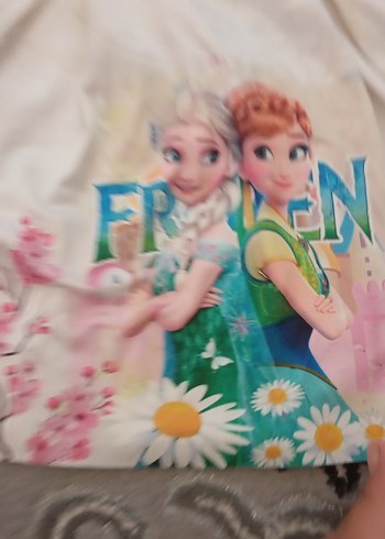 Beyaz Baskılı Kız Çocuk Etek - Görsel 2