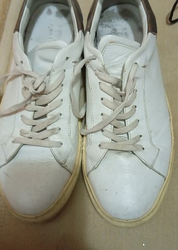 beyaz bagicikli erkek spor ayakkabisi - Görsel 4