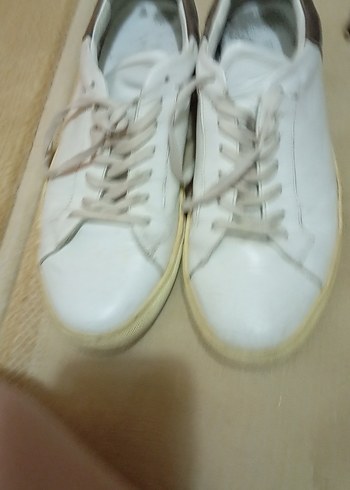 beyaz bagicikli erkek spor ayakkabisi - Görsel 5