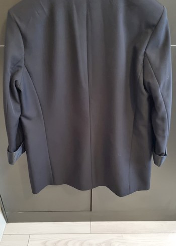 Siiyah Kadın Düğmeli Ofis Blazeri - Görsel 3