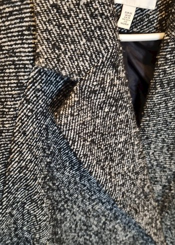 Gri Uzun Kadın Kaban - Görsel 2