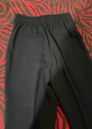 Siyah Dar Kesim Kadın Cigarette Pantolon - Görsel 7