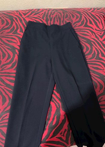 Siyah Dar Kesim Kadın Cigarette Pantolon - Görsel 5