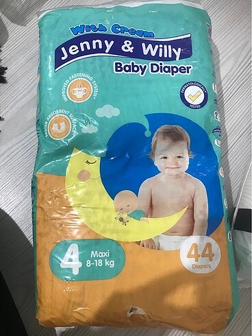 Sıfır 4 numara bebek bezi