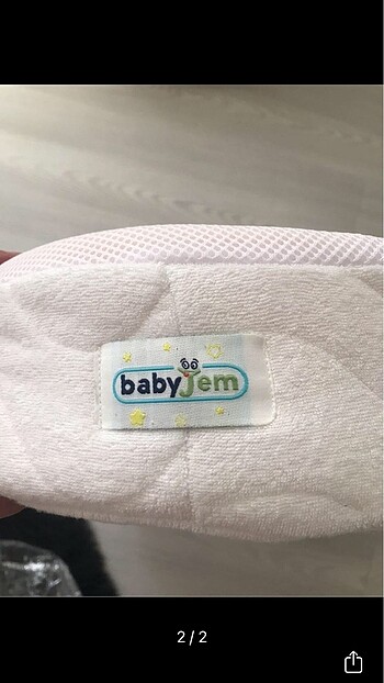 BabyJem Babyjem düz kafa yastığı özellikli kiraz çekirdekli reflü yatağı