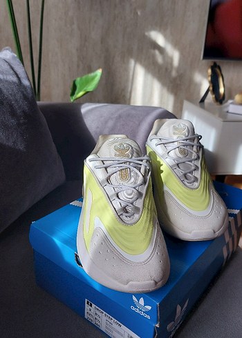 Beyaz Bağcıklı Erkek spor ayakkabı - Görsel 2