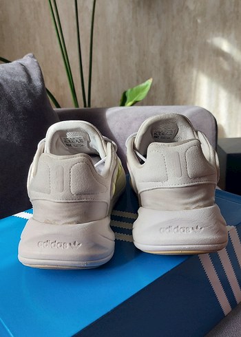 Beyaz Bağcıklı Erkek spor ayakkabı - Görsel 4