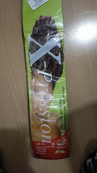 Afrika örgüsü için sentetik saç