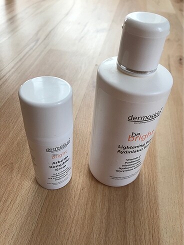 Dermoskin be bright 200 ml tonik+33 ml krem