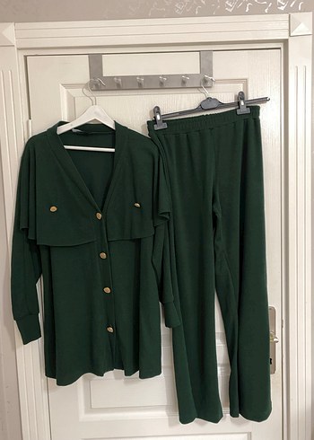 Kemerli Triko Kadın Takım - Görsel 4