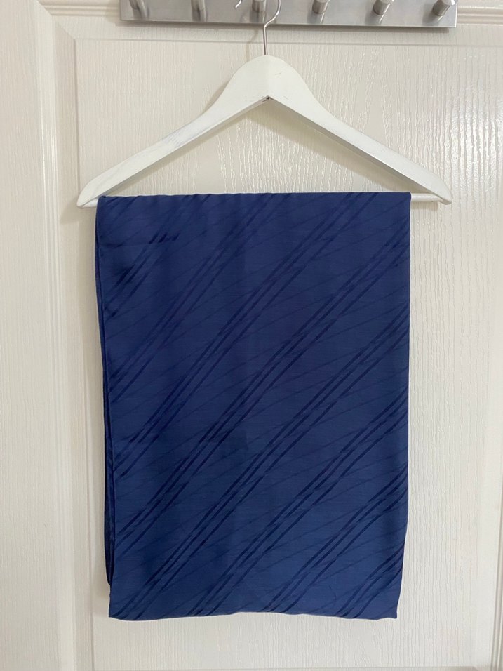 Carell lacivert şal - Görsel 2