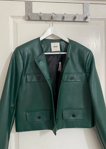 Kadın deri ceket - Görsel 2