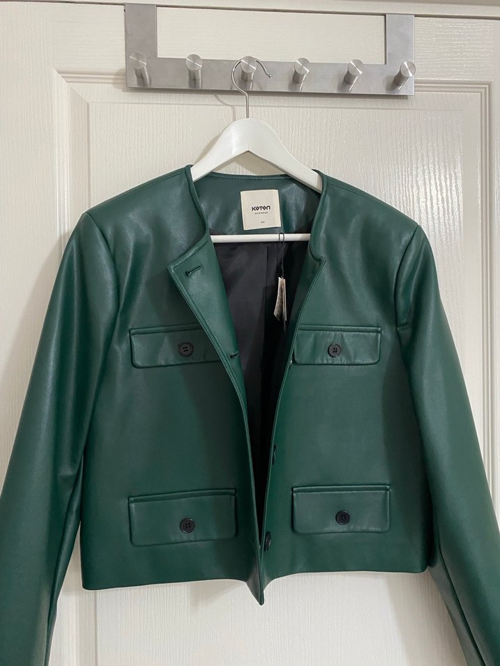 Kadın deri ceket - Görsel 2