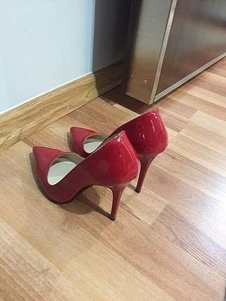 Mango Kırmızı stiletto