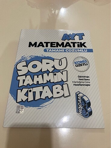 Ayt matematik benim hocam kitabı