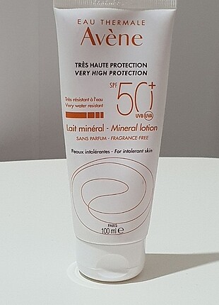 Avène Lait Minéral SPF 50+ Mineral Güneş Kremi