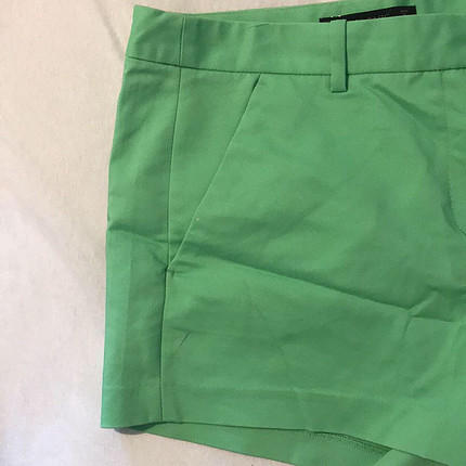 Zara Zara Yeşil Şort