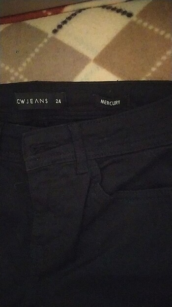 11-12 Yaş Beden siyah Renk Kız Çocuk Kot pantalon