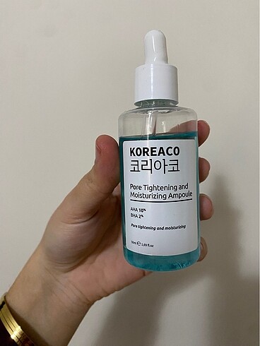 Koreaco yüz serumu