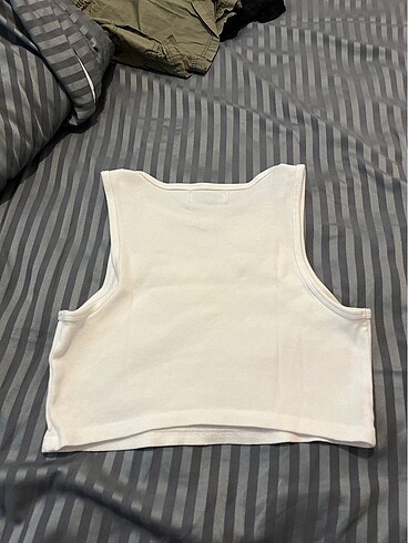 m Beden Halter yaka crop top