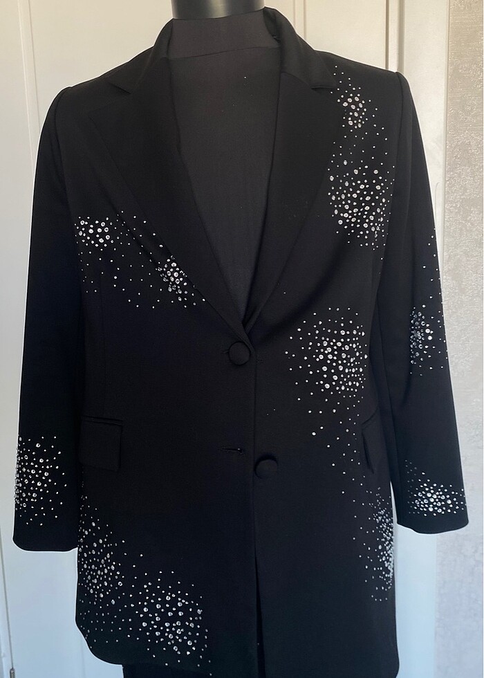 Siyah Taşlı takım - Görsel 3