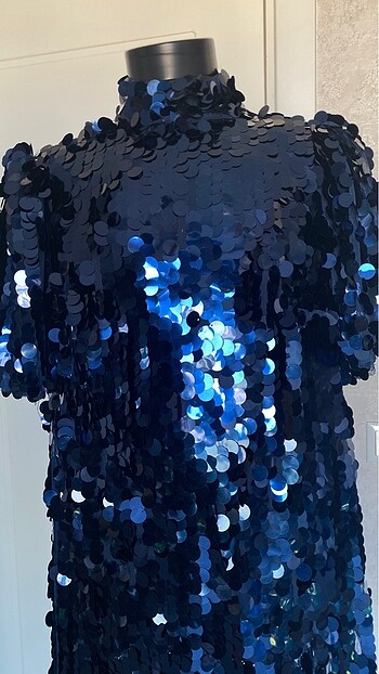 Özel dikim payetli elbise - Görsel 4