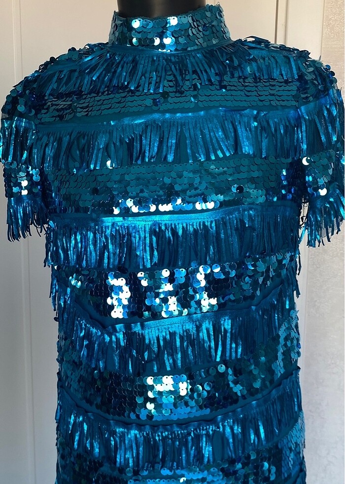 Özel dikim Gece elbisesi - Görsel 4