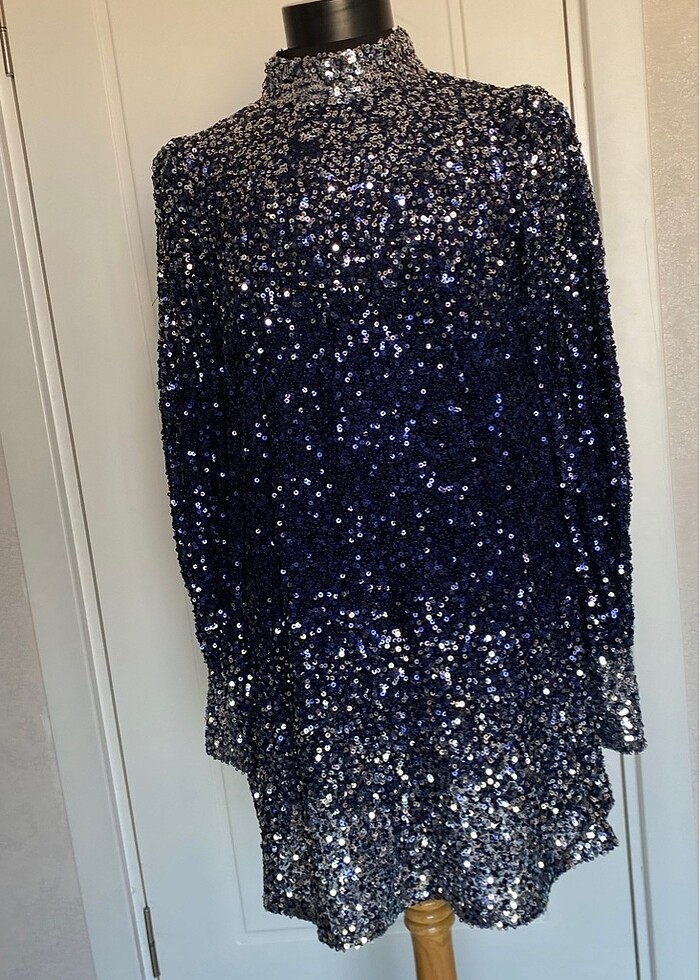 Özel dikim gece elbisesi - Görsel 4