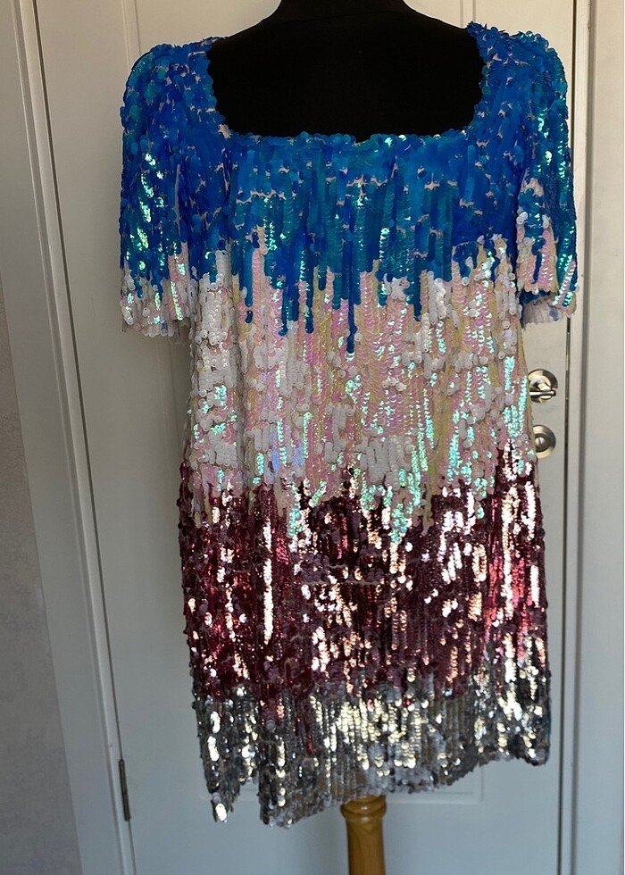 Özel Dikin Gece elbisesi - Görsel 5