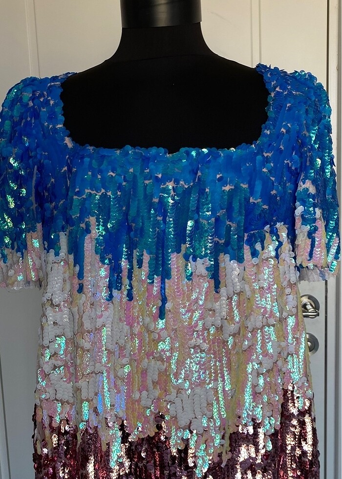 Özel Dikin Gece elbisesi - Görsel 2