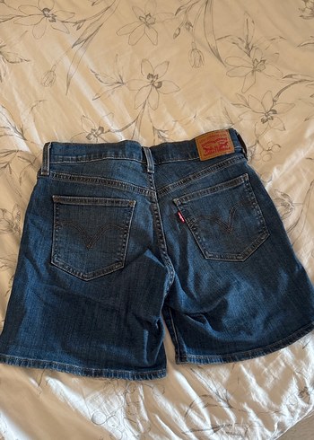 Levis Koyu Mavi Denim Sort