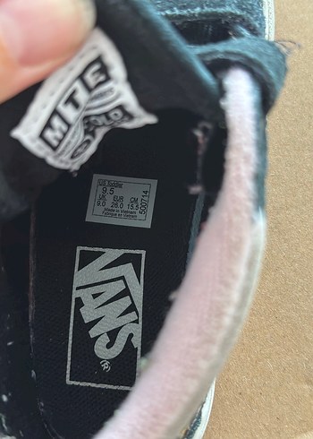 Vans Vans Siyah-Pembe kız Çocuk Spor Ayakkabı