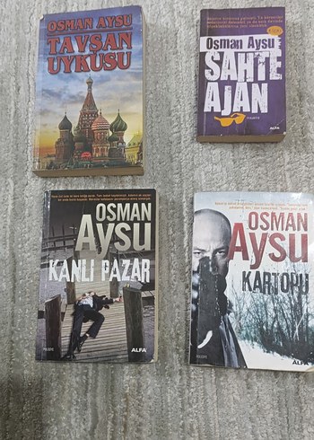 OsmanAysuRoman- Kartopu, Sahte Ajan, Kanlı Pazar, Tavşan Uykusu - Görsel 6