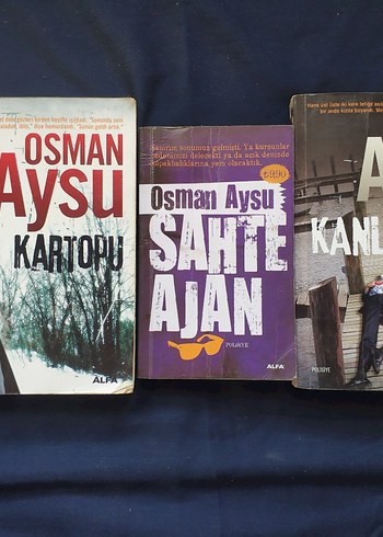 OsmanAysuRoman- Kartopu, Sahte Ajan, Kanlı Pazar, Tavşan Uykusu - Görsel 2