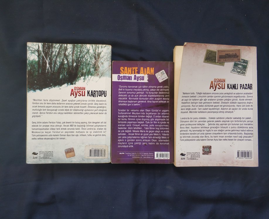 OsmanAysuRoman- Kartopu, Sahte Ajan, Kanlı Pazar, Tavşan Uykusu - Görsel 3