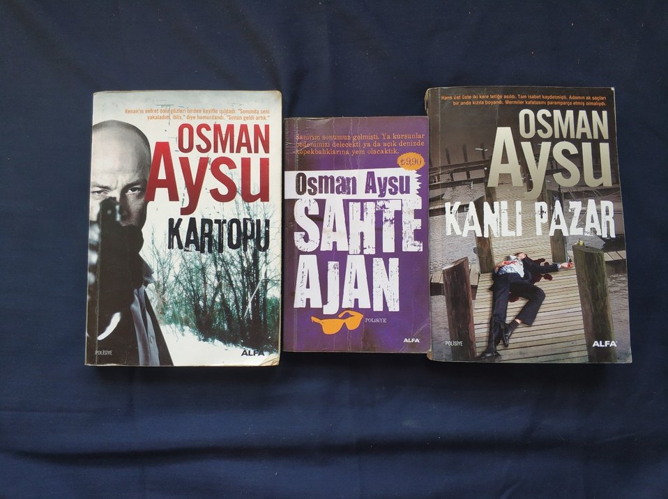 OsmanAysuRoman- Kartopu, Sahte Ajan, Kanlı Pazar, Tavşan Uykusu - Görsel 2