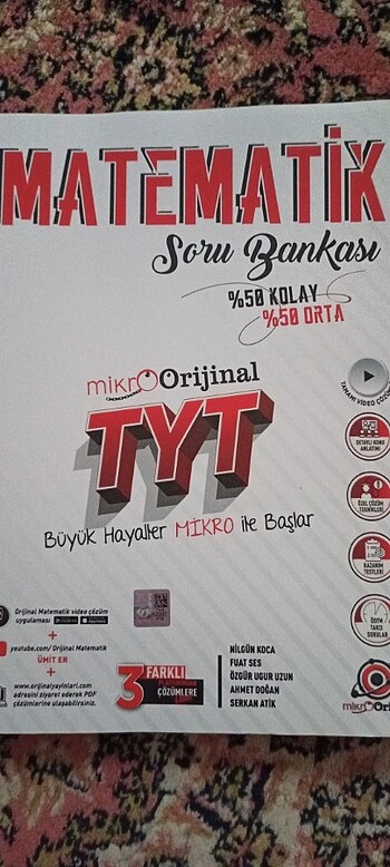 Tyt matematik soru Bankası 