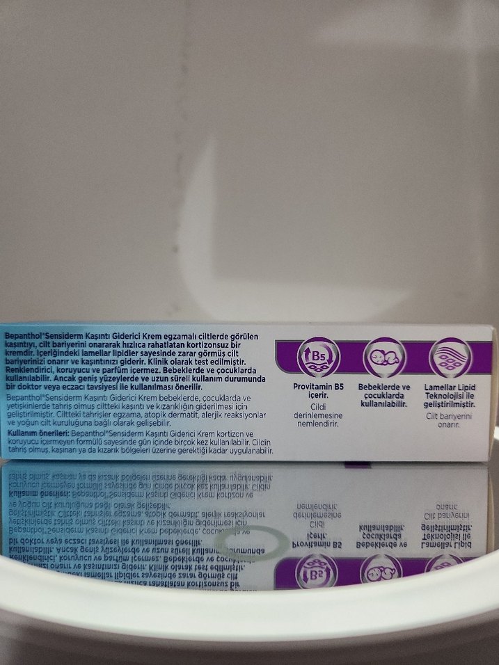 Bepanthol Sensiderm Kaşıntı Giderici Krem 50g - Görsel 2